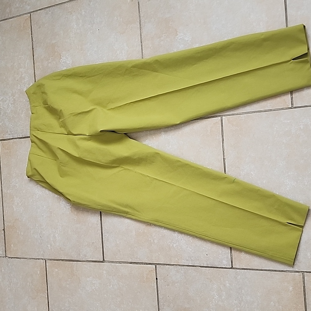 Piazza Sempione Green New Cropped Pants Size Small - Picture 11 of 11